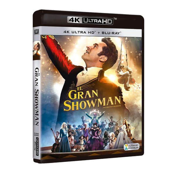 Disney El Gran Showman 4k Uhd Blu-ray Spanska