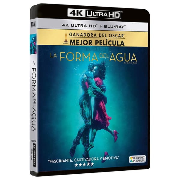 Disney La Forma Del Agua 4k Blu-ray Spansk