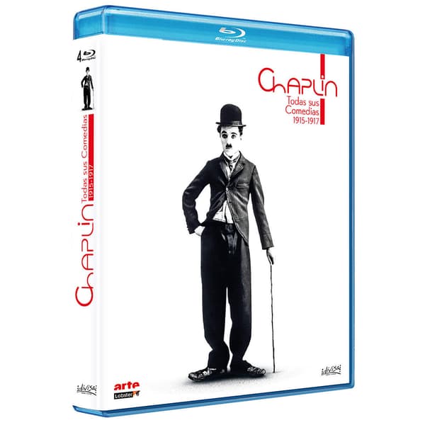 Divisa Chaplin Comedies Blu-ray Espanjalainen