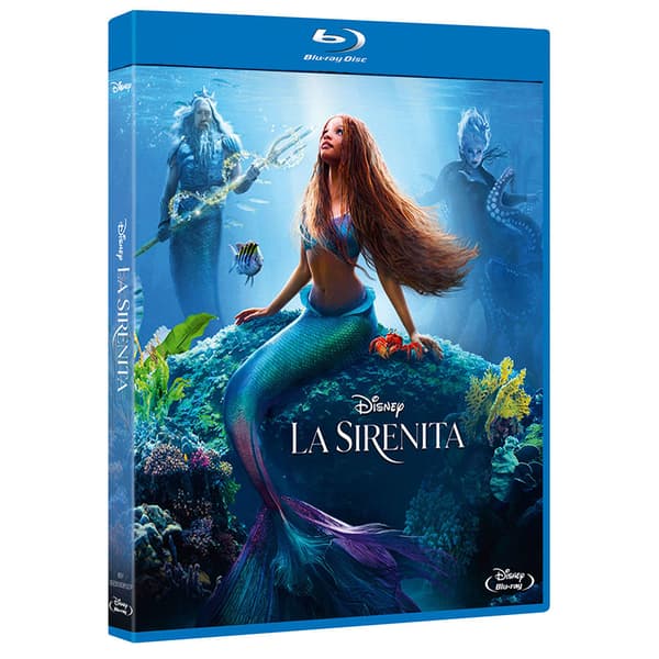 Divisa La Sirenita Blu-ray Espanjalainen