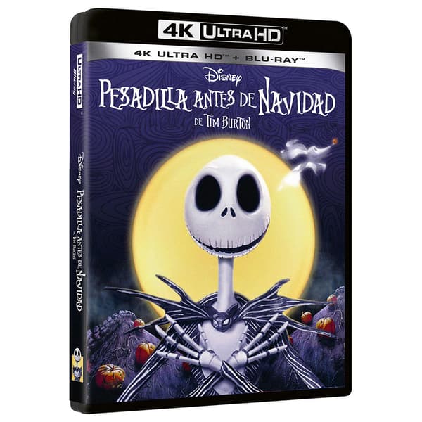 Divisa Pesadilla Antes De Navidad Blu-ray Spansk