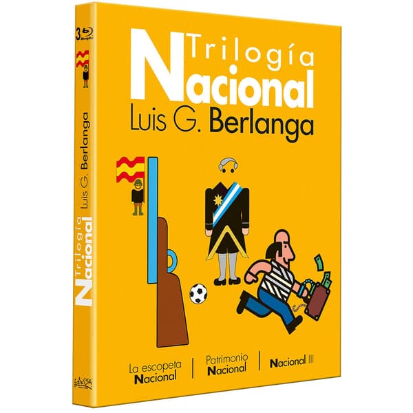 Divisa Trilogía Nacional Luis García Berlanga Blu-ray Spanska