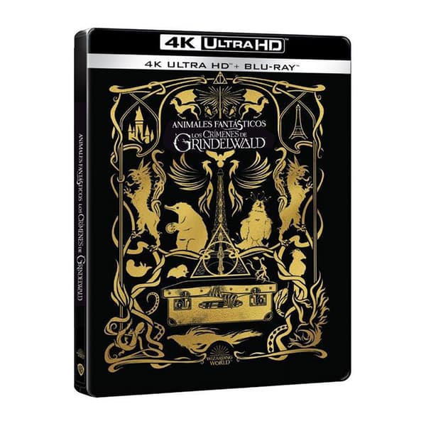 Warner Animales Fantásticos 2 Blu-ray Espanjalainen