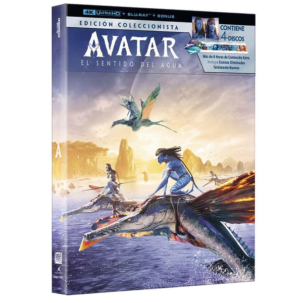 Disney Avatar: El Sentido Del Agua Blu-ray Spansk