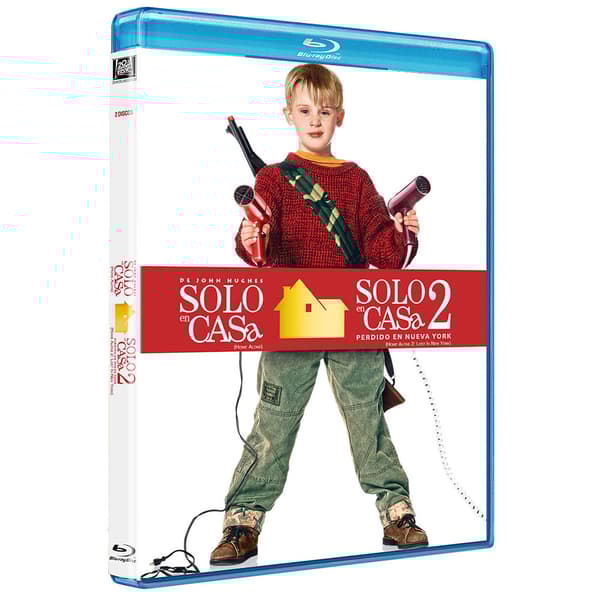 Disney Solo En Casa 1+2 Blu-ray Spansk