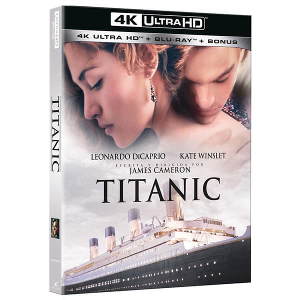 Disney Titanic 4k Blu-ray Spanska