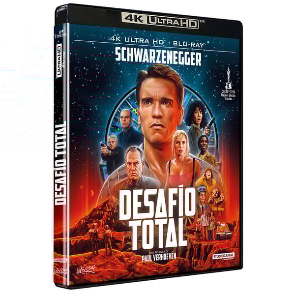 Divisa Desafio Total Blu-ray Spanska