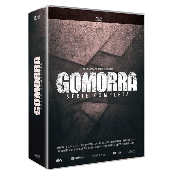 Divisa Gomorra Blu-ray Spansk