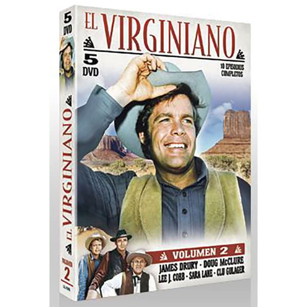 Llamentol Virginian Vol. 2 Dvd På Dansk