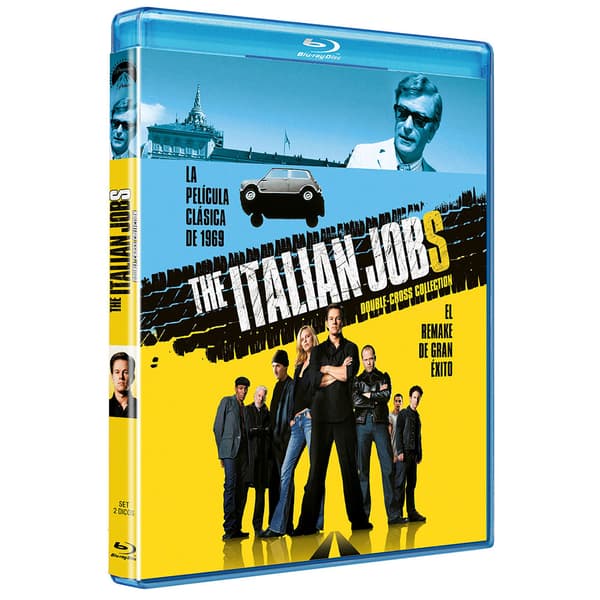 Paramount The Italian Job (1969/2003 Pack) Blu-ray På Dansk