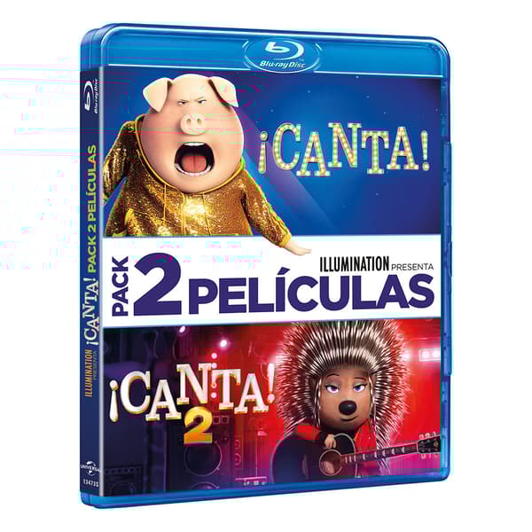 Universal Studios Sing! Pack 1+2 Blu-ray
