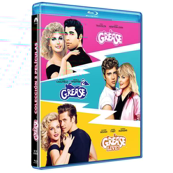 Paramount Grease Blu-ray Espanjalainen