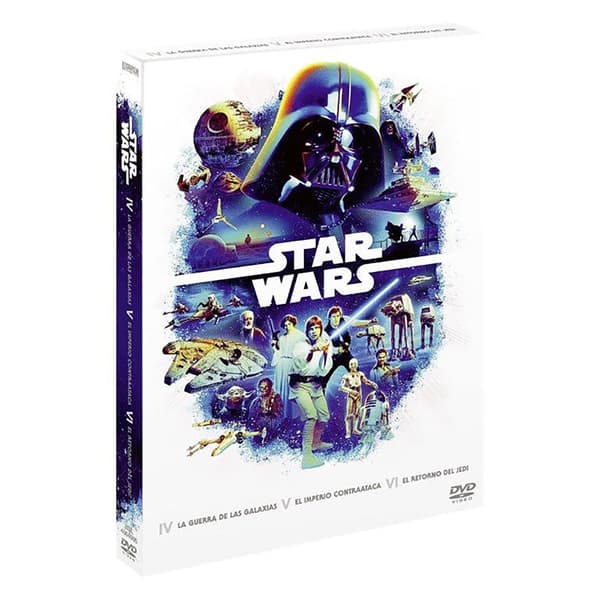 Disney Trilogia Star Wars Episodios 4-6 Dvd  Spanish