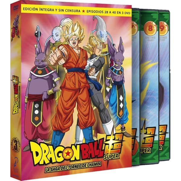 Tche Fox Dragon Ball Super Dvd  Spanish