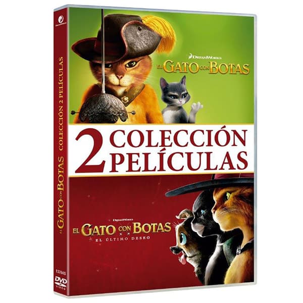 Universal Studios El Gato Con Botas Dvd  Spanish