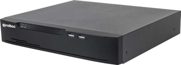 Ernitec Cygnus 4-kanavainen NVR, 1U, 4 PoE-porttia, 2 kiintolevypaikkaa, 0070-10400