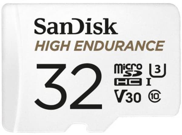 Memory card SANDISK MAX Endurance micro SDHC, SD Adapter, 32GB