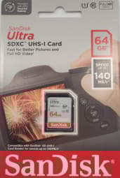 Memory card  SANDISK Ultra SDXC, 64GB