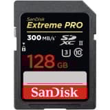 Memory card  SANDISK Extreme PRO SDXC, 128GB, UHS-II, До 300 MB/s