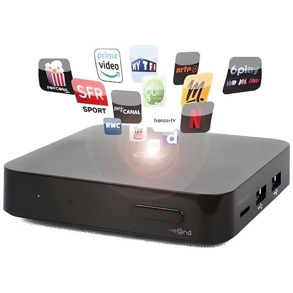 CGV 70071 Android 4K 7.1 TV-box - Svart