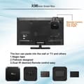 Miniatyrbild 2 av 4: X96 Mini Smart TV Box Android 7.1.2 Amlogic S905W Quad Core H.265 VP9 HDR10 Mini PC 1GB+8GB DLNA WiFi LAN HD Svart