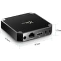 Miniatyrbild 1 av 4: X96 Mini Smart TV Box Android 7.1.2 Amlogic S905W Quad Core H.265 VP9 HDR10 Mini PC 1GB+8GB DLNA WiFi LAN HD Svart