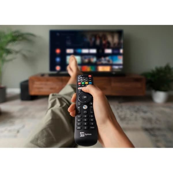 Android TV-dekodare - TELE SYSTEM - UP T2 4K - ULTRA HD - DVB-T2 HEVC - Smart TV-uppgradering