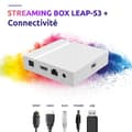 Miniatyrbild 4 av 6: STRONG - Streaming Box Android TV 4K - LEAP-S3+ - Chromecast - Wifi - Bluetooth - Google Assistant - Dolby Atmos/Vision - HDR