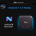 Miniatyrbild 2 av 4: X96mini Smart TV BOX 2GB + 16GB Android 7.1.2 Amlogic S905W Quad Core 1080P 4K H.265/H.264 HDTV HDR Multimedia WiFi Svart