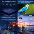 Miniatyrbild 3 av 4: INN TV Box android 10.0 4k 60ps wi-fi 2,4/5ghz dubbelband bluetooth 5.2 hdr10 2+16go quadcore röstsmart TV Box android TV Box