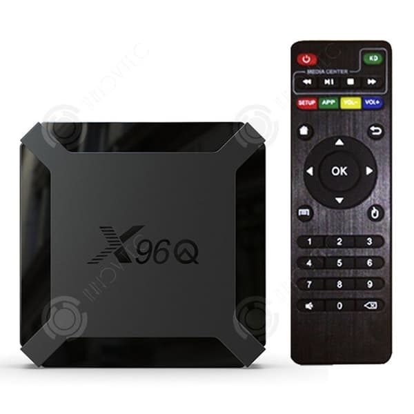 INN TV Box Android 10.0 TV-fodral 1GB RAM 8GB ROM Mini Smart TV Multimedia-spelare TV-fodral Stöder 4K HD/3D Multimedia WiFi 2.4G