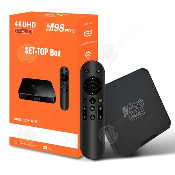 INN TV Box 4K multimediaspelare 2GB RAM 16GB ROM förvandla din TV till smart TV HD multimedia HDMI-gränssnitt flashminne svart