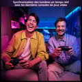 Miniatyrbild 5 av 6: Philips Hue Play HDMI synkbox 8K synkroniserar upp till 10 ljus med spel, filmer och musik. Hue Bridge krävs. Dolby Vision HDR10+