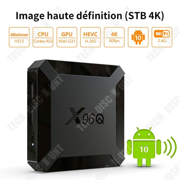 TD Smart TV Box TV 2GB +16 GB 4K HD Wifi Set-top Box Hem Bluetooth Cast Screen Multimedia Player Box TV Box Internet Set-top Box