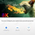 Miniatyrbild 3 av 4: TD Smart TV Box TV 4GB+64GB 8K HD Wifi Set-top Box Internet Bluetooth Cast Screen Multimedia Player Box TV Box Internet Set-top Box