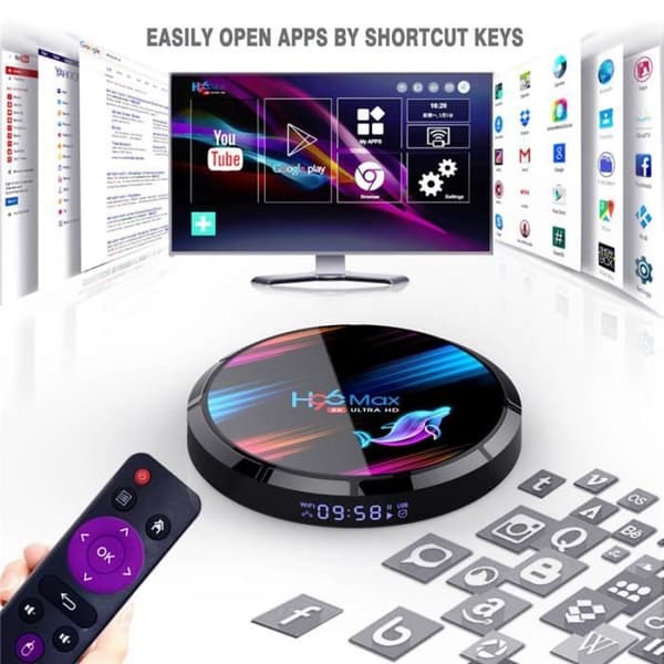 RIFF H96 MAX X3 Amlogic S905X3 4GB + 64GB Smart TV Box