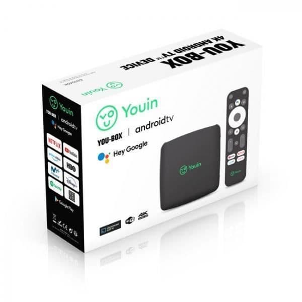 Android TV - Google - UHD 4K HDR - 60fps - 8 Go ROM - 2 Go RAM DDR3