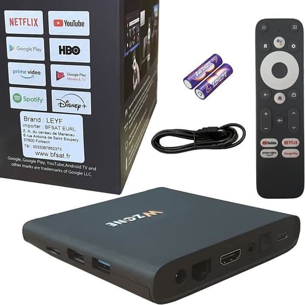 WZONE ANDROID TV BOX