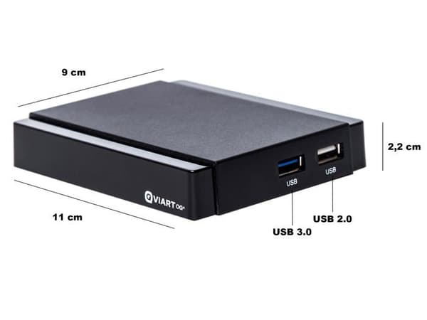 Multimedia mottagare 4K - QVIART - OGA - Android 9 - UHD 2160p - Bluetooth 5.1