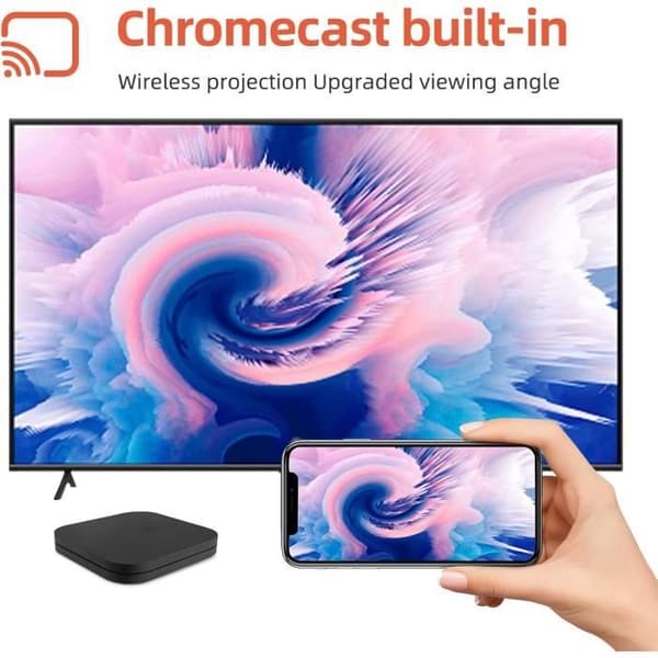 Mi Box S 2:a generationen - Xiaomi - Streaming 4K Ultra HD - Bluetooth 5.2 - Dubbel Wi-Fi - 2GB RAM + 8GB ROM