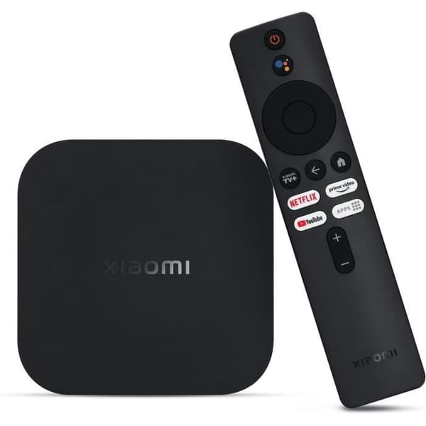 Mi Box S 2:a generationen - Xiaomi - Streaming 4K Ultra HD - Bluetooth 5.2 - Dubbel Wi-Fi - 2GB RAM + 8GB ROM
