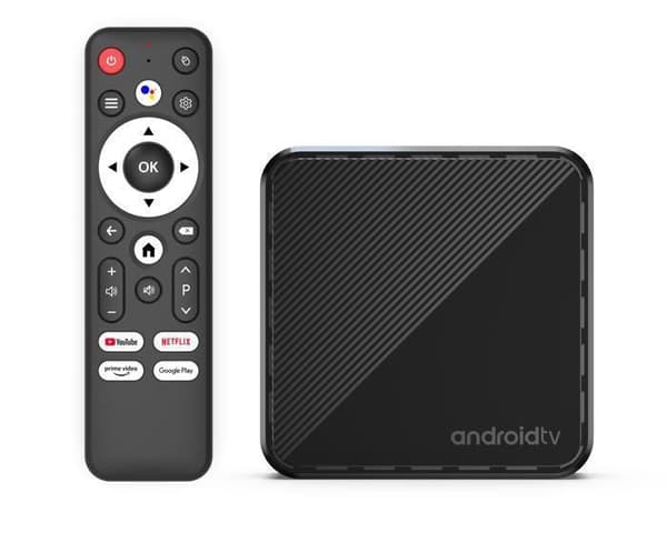 TV BOX - 8K - Octa-kärna - 2/16GB - IPTV-enhet - Android 14.0 - Android TV - WiFi 2.4/5.8G - Bluetooth5.4 - HDR 10+