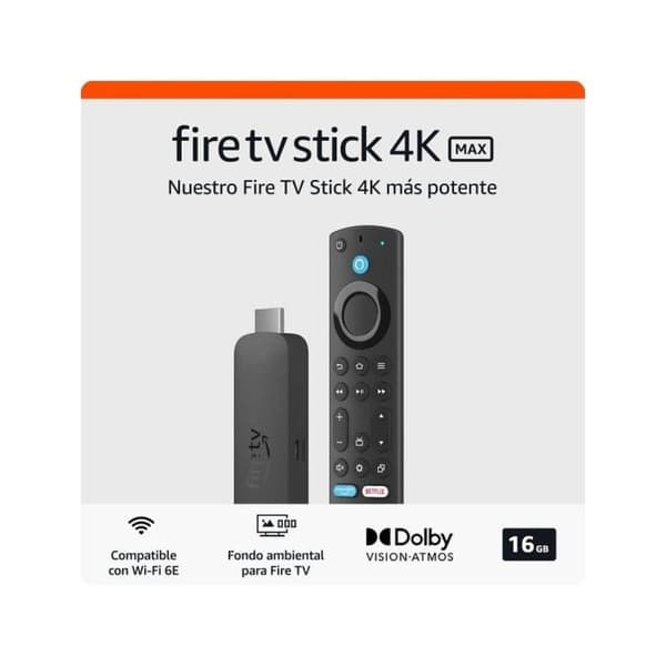 Amazon Fire TV Stick 4K Max 2ª Gen Streamingenhet 4K UHD med WiFi 6