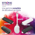 Miniatyrbild 5 av 6: STRONG - LEAP-AIR - Streaming Box Google TV 4K - Chromecast - Wifi - Bluetooth - Google Assistant - Dolby Atmos/Vision - HDR