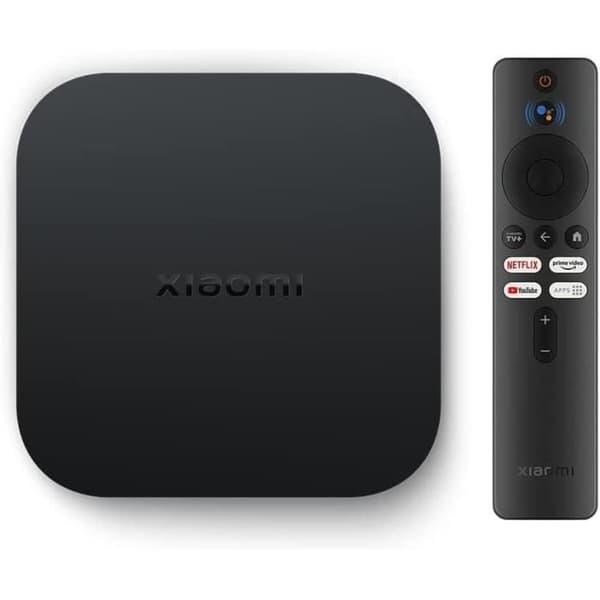 NK Mi TV Box S 2nd Gen UHD 4K 4K Ultra HD Streaming Läsare Bluetooth, HDR, Wi-FI, Google Assistent med Chromecast, Kompatibel Android