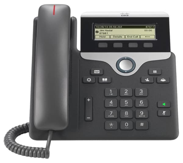 Cisco IP Phone 7811 with Multi Sort, Sølv