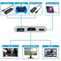 Miniatyrbild 2 av 4: USB Type-C till HDMI / USB3.0 / USB 3.1 Type-C-adapter