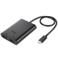 Miniatyrbild 1 av 6: Videoadapter - I-TEC - USB-C 2x HDMI - 4K Ultra HD - 30Hz - Thunderbolt 3-kompatibel