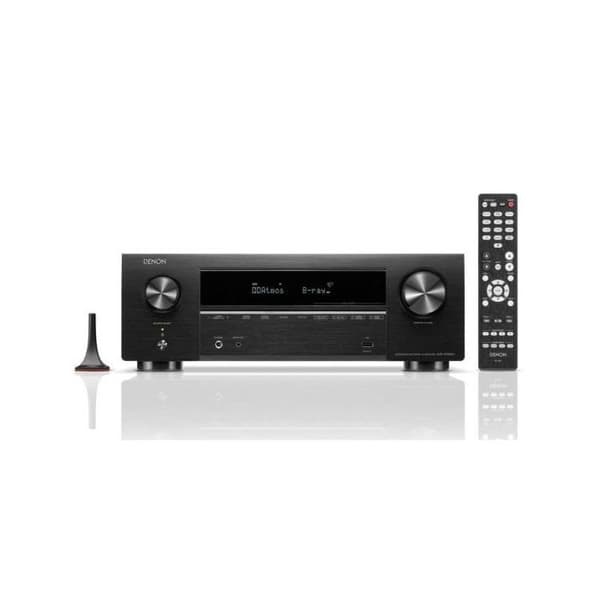 Denon AVR-X1800H AV-mottagare 8K 3D 7.2/5.2.2 med Dolby Atmos och DTS:X svart