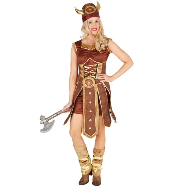 Vikingekvinde kostume